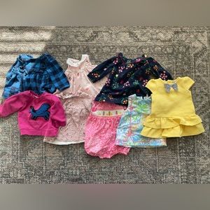 Girls 6-12 Month Lot (Hanna Anderssen, Jamie & Jack, Lilly Pulitzer, Zara)